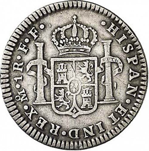1 Real Reverse Image minted in SPAIN in 1781FF (1759-88  -  CARLOS III)  - The Coin Database