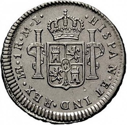 1 Real Reverse Image minted in SPAIN in 1781MI (1759-88  -  CARLOS III)  - The Coin Database