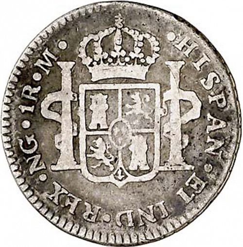 1 Real Reverse Image minted in SPAIN in 1789M (1788-08  -  CARLOS IV)  - The Coin Database