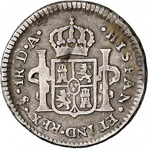 1 Real Reverse Image minted in SPAIN in 1790DA (1788-08  -  CARLOS IV)  - The Coin Database