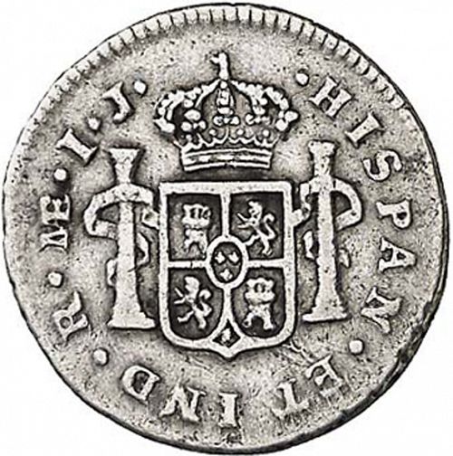 1 Real Reverse Image minted in SPAIN in 1790IJ (1788-08  -  CARLOS IV)  - The Coin Database