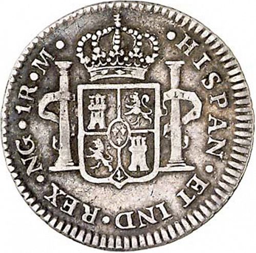 1 Real Reverse Image minted in SPAIN in 1790M (1788-08  -  CARLOS IV)  - The Coin Database