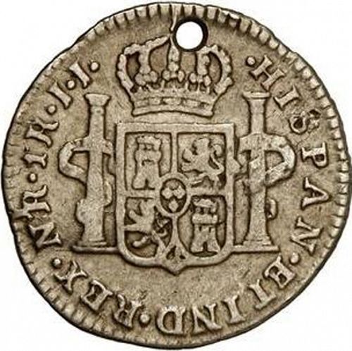1 Real Reverse Image minted in SPAIN in 1795JJ (1788-08  -  CARLOS IV)  - The Coin Database