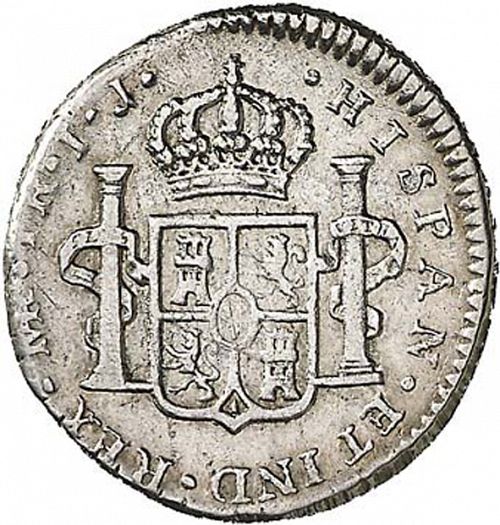 1 Real Reverse Image minted in SPAIN in 1804IJ (1788-08  -  CARLOS IV)  - The Coin Database