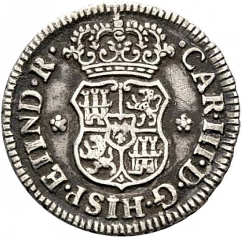 half Real Obverse Image minted in SPAIN in 1769JR (1759-88  -  CARLOS III)  - The Coin Database