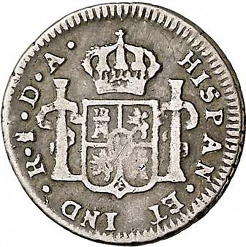 half Real Reverse Image minted in SPAIN in 1779DA (1759-88  -  CARLOS III)  - The Coin Database