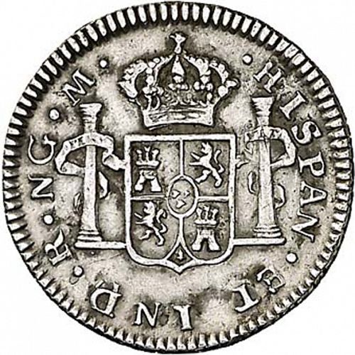 half Real Reverse Image minted in SPAIN in 1789M (1788-08  -  CARLOS IV)  - The Coin Database