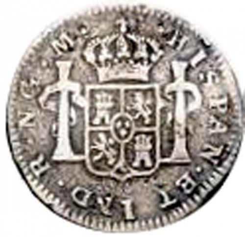 half Real Reverse Image minted in SPAIN in 1793M (1788-08  -  CARLOS IV)  - The Coin Database
