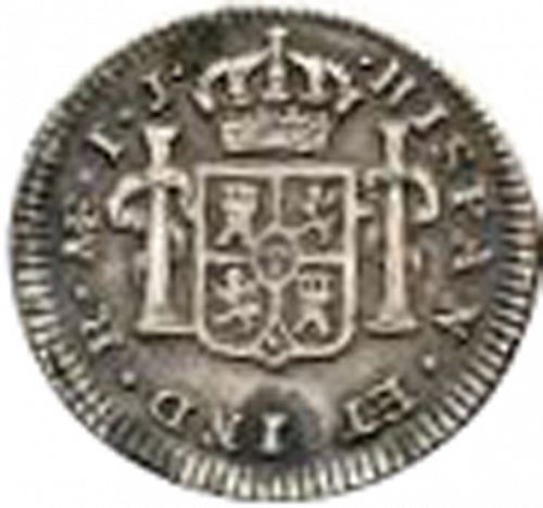 half Real Reverse Image minted in SPAIN in 1795IJ (1788-08  -  CARLOS IV)  - The Coin Database