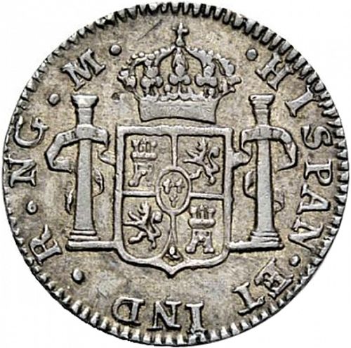 half Real Reverse Image minted in SPAIN in 1797M (1788-08  -  CARLOS IV)  - The Coin Database