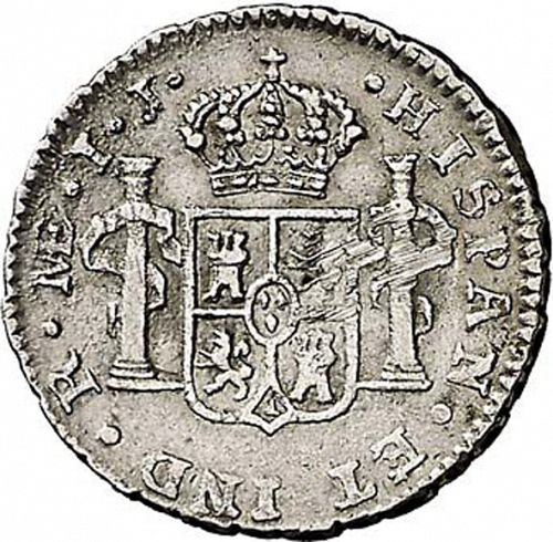 half Real Reverse Image minted in SPAIN in 1798IJ (1788-08  -  CARLOS IV)  - The Coin Database