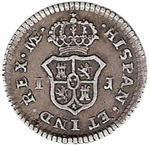 1/4 Real Reverse Image minted in SPAIN in 1792IJ (1788-08  -  CARLOS IV)  - The Coin Database