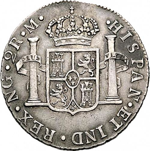 2 Reales Reverse Image minted in SPAIN in 1794M (1788-08  -  CARLOS IV)  - The Coin Database