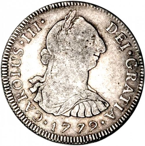 4 Reales Obverse Image minted in SPAIN in 1779P (1759-88  -  CARLOS III)  - The Coin Database