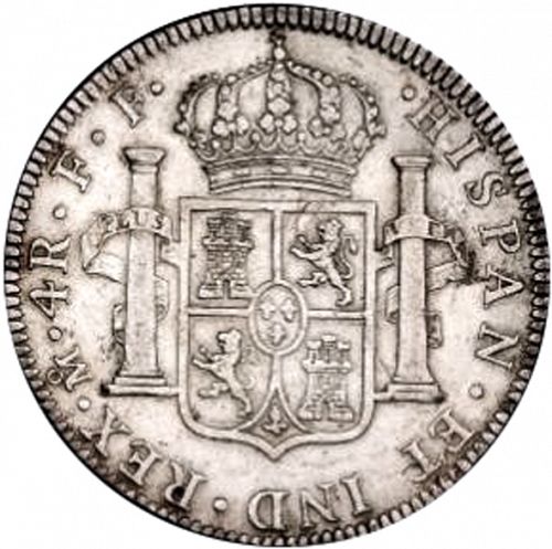 4 Reales Reverse Image minted in SPAIN in 1778FF (1759-88  -  CARLOS III)  - The Coin Database