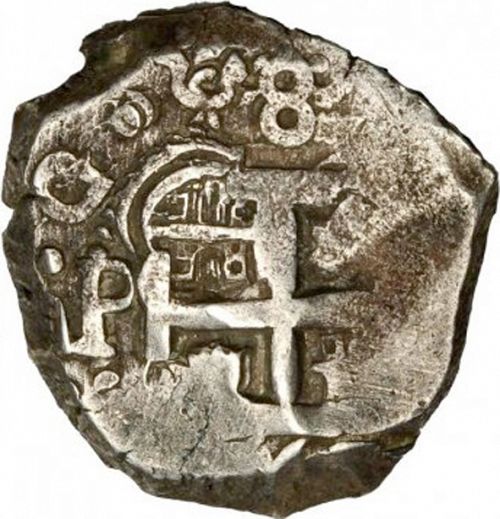 8 Reales Reverse Image minted in SPAIN in 1761V (1759-88  -  CARLOS III)  - The Coin Database