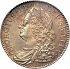 Obverse thumbnail for 1750 British Halfcrown minted in London