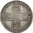 Reverse thumbnail for 1746 British Halfcrown minted in London