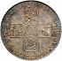 Reverse thumbnail for 1751 British Halfcrown minted in London