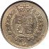 Reverse thumbnail for 1823 British Halfcrown minted in London
