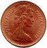 Obverse thumbnail for 1973 British 1/2p minted in London