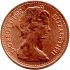 Obverse thumbnail for 1982 British 1/2p minted in London