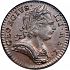 Obverse thumbnail for 1760-20 - George III British Farthing minted in London