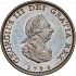 Obverse thumbnail for 1760-20 - George III British Farthing minted in London