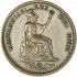 Reverse thumbnail for 1837 British Half Farthing minted in London