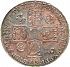 Reverse thumbnail for Halfcrown from 1736
