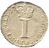 Reverse thumbnail for 1760-20 - George III British Penny minted in London