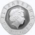 Obverse thumbnail for 1999 British 20p minted in London
