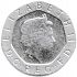 Obverse thumbnail for 2001 British 20p minted in London