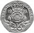 Reverse thumbnail for 1995 British 20p minted in London