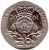 Reverse thumbnail for 2001 British 20p minted in London