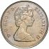 Obverse thumbnail for 1980 British 25p minted in London