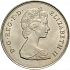 Reverse thumbnail for 1981 British 25p minted in London