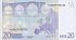 Reverse thumbnail for 2002Y 20 € from · euro notes