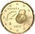 Obverse thumbnail for 2010 20 ct. from Spain