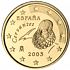 Obverse thumbnail for 2003 50 ct. from Spain