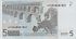 Reverse thumbnail for 2002U 5 € from · euro notes