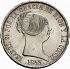 Obverse thumbnail for 10 Reales from Spain