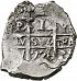 Obverse thumbnail for 1 Real from Spain