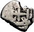 Reverse thumbnail for 1/2 Real from 1754