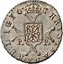 Reverse thumbnail for 1/2 Maravedí from Spain