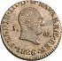 Obverse thumbnail for 1 Maravedí from Spain
