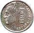 Obverse thumbnail for 1 Peseta from Spain
