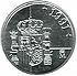 Reverse thumbnail for 1 Peseta from Spain