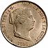 Obverse thumbnail for 25 Céntimos Real from Spain