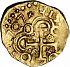 Reverse thumbnail for 2 Escudos from 1707A